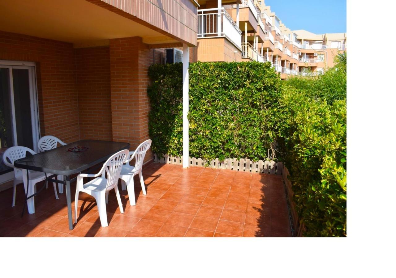 Apartamento Bajo Terraza Acceso Piscina Y 1ª Linea Playa Las Marinas デニア エクステリア 写真